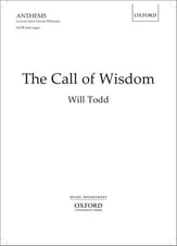 The Call of Wisdom SATB choral sheet music cover